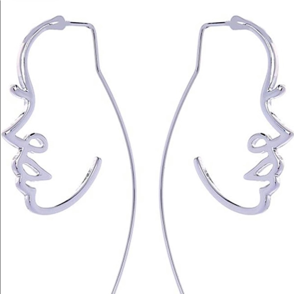 SOLD!!! Picasso Face earrings 🔥🔥🔥